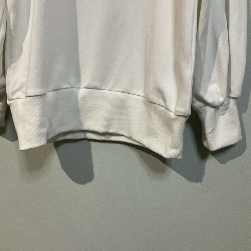 Angels Face Girl’s White Tracksuit Ruffle Long Sleeves Size 6-7 Y Cotton Outfit - Picture 5 of 13